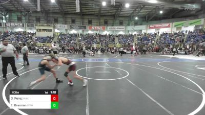 110 lbs Round Of 32 - Owen Perez, Windsor Middle School vs Emmet Brennan, Lesher Middle School