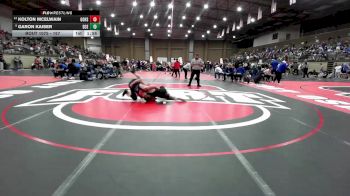 157 lbs Champ. Round 3 - Garon Kaiser, Deer Creek vs Kolton Mcelwain, Goddard