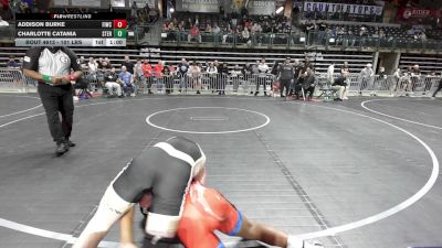 101 lbs Final - Addison Burke, Fiwc vs Charlotte Catania, Sterling