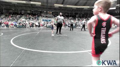 43 lbs Consi Of 32 #2 - Asher Ensey, Kiefer Youth Wrestling Club vs Parks Andrews, Team Tulsa Wrestling Club