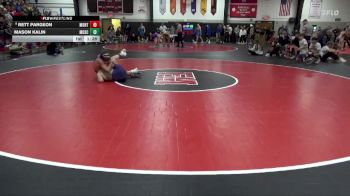144 lbs Round 2 - Rett Pargeon, Montezuma vs Mason Kalin, Muscatine