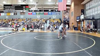 285 lbs Cons. Round 1 - Nathan Coley, King vs Caleb Melton, Limestone