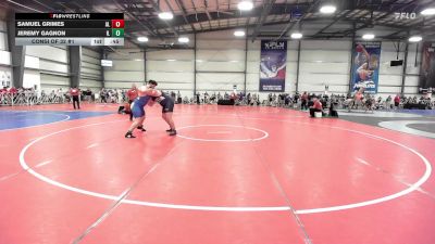 285 lbs Consi Of 32 #1 - Samuel Grimes, AL vs Jeremy Gagnon, IL