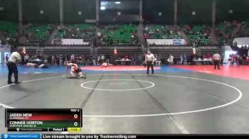 152 lbs Semifinal - JADEN NEW, Alexandria HS vs Conner Horton, Mortimer Jordan HS