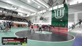 190 lbs Quarterfinal - Natalie Gonzalez-Ortega, Los Osos vs Leslie Martinez, Adelanto