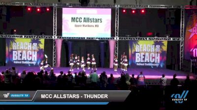 MCC Allstars - Thunder [2022 L1.1 Mini - PREP - B Day 1] 2022 ACDA Reach the Beach Ocean City Cheer Grand Nationals