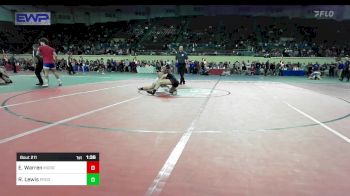 140 lbs Quarterfinal - Emmitt Warren, Morrison JH vs Rosco Lewis, Prodigy Elite Wrestling