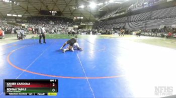 1A 215 lbs Cons. Semi - Roman Tabile, Seton Catholic vs Xavier Cardona, Omak