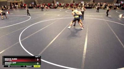 285 Championship Bracket Quarterfinal - Brock Zurn, Prior Lake vs Briggs Opp, Wayzata