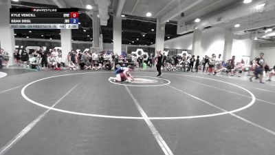U20 Freestyle FS - 79 lbs Cons. Round 3 - Kyle Vencill, Spire RTC vs Sean Degl, Journeymen Wrestling Club