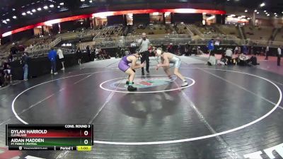 190 lbs Cons. Round 3 - Dylan Harrold, Cleveland vs Aidan Madden, Ft Pierce Central