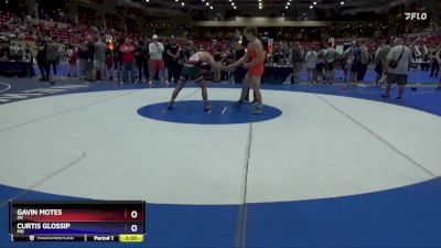 165 lbs Cons. Round 4 - Gavin Motes, OK vs Curtis Glossip, MO