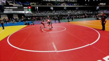 6A 157 lbs Cons. Round 3 - Luke Podowski, Conroe The Woodlands vs Truitt Box, Lamar Fulshear