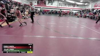 90 lbs Round 5 - Chevy Smith, Northwest Grapplers vs Zyler Jones, Carrollton Youth Wrestling