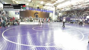 138 lbs Cons. Round 2 - Justus Soldano, Great Falls CMR vs Cameron Beall, Hamilton