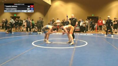 150 lbs Cons. Semis - Dante Depaul, All I See Is Gold Academy vs Nico Santoli, Dragon RTC