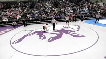 5A 126 lbs Champ. Round 1 - Gunner Knudsen, Westfield vs Camden Caufield, Roy