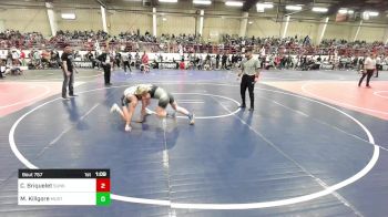 123 lbs Final - Caden Briquelet, Sunkids vs Marcus Killgore, Mustangs WC