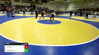 147 lbs Consi Of 16 #1 - Ruben Rios, Toppenish (WA) vs Elijah Ornelas, Clovis North