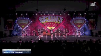 World Cup - Gemini [2026 L5 Senior Coed Day 2] 2026 Spirit Sports Myrtle Beach Nationals