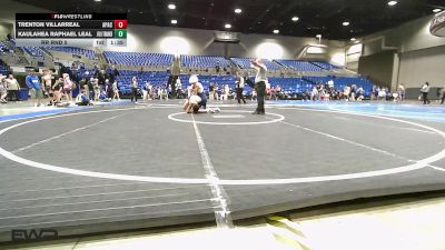 120 lbs Rr Rnd 5 - Trenton Villarreal, Apache Wrestling Club vs Kaulahea Raphael Leal, Jflo Trained