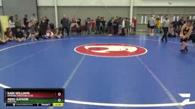 93 lbs Cons. Round 5 - Reed Gaynor, Nova WC vs Kain Williams, Rangers Wrestling Club