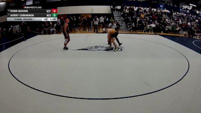 174 lbs Cons. Round 1 - Kobe Moore, Gettysburg vs Avery Cummings, McDaniel