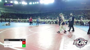 100 lbs Round Of 32 - Kamdyn Smith, F-5 Grappling vs Mason Delk, Honey Badgers Wrestling Club