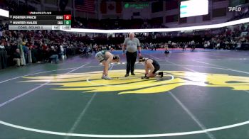 157 lbs Cons. Round 2 - Porter Price, Rocky Mountain vs Hunter Hales, Eagle