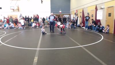 49 lbs Champ. Rd Of 16 - Kai Fusco, Sandpoint Legacy Wrestling Club vs Norman Morris, St. Maries Wrestling Club