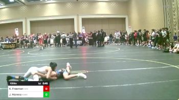 106 lbs Consolation - Kawika Freeman, Chain Wr Acd vs Joseph Moreno, Hawkeye WC