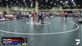 140 lbs Round 5 (6 Team) - Ava O Shield, AR- 15 vs Eden Turner, Team Misfits