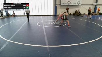 145 lbs Rr Rnd 3 - Ashton Abbott, TNWC White vs Noah King, Mat Warriors