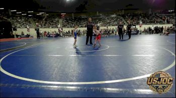 55 lbs Round Of 16 - Dax Whittington, Duncan Demon Wrestling vs Rawley Wolf, Cowboy Wrestling Club