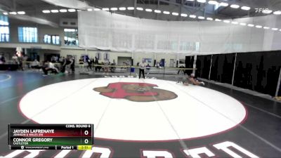 165 lbs Cons. Round 6 - Connor Gregory, Castleton vs Jayden Lafrenaye, Johnson & Wales (RI)