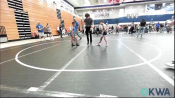 58 lbs Consi Of 4 - Beckham Wren, Lions Wrestling Academy vs Matias Chay, Harrah