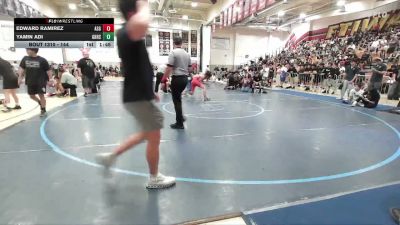 144 lbs Semifinal - Edward Ramirez, Desert Warriors vs Yamin Adi, University High School