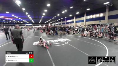 65 lbs Quarterfinal - Lux Fuentes, Top Notch WC vs Cree Garza, Spokane Wrestling