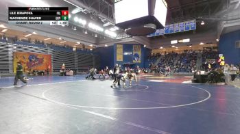 135 lbs Champ. Round 2 - MacKenzie Shaver, Union Pines vs Lile Jerapova, Parkland
