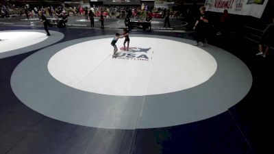 53 lbs 5th Place Match - Franco Bautista, MTC - MANTANONA TRAINING CENTER vs Levi Prado, Deep Waters Wrestling