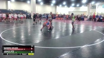 190 lbs Round 1 (8 Team) - Quisiera Wilson, RPA/Head Hunters Wrestling Club vs Jessica Hite, South Dakota Heat