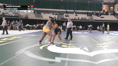 235 lbs Cons. Round 1 - Maddie Woodard, Dulaney vs Jaden Acheru, River Hill