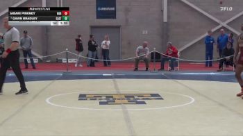 125 lbs Quarterfinal - Jabari Pinkney, Norwich vs Gavin Bradley, Castleton