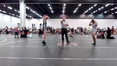 141 lbs Quarterfinal - Joell Claudio, Mallard Creek Wrestling Club vs Joshua White, Roundtree Wrestling Academy