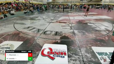 95 lbs Quarterfinal - Terriq Mayrose, Legends Of Gold vs Hudson Lozada, Fossil Wrestling