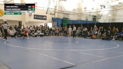 149 lbs Cons. Semi - Jake Mitchell, Gettysburg vs Jason Giordano, Tcnj