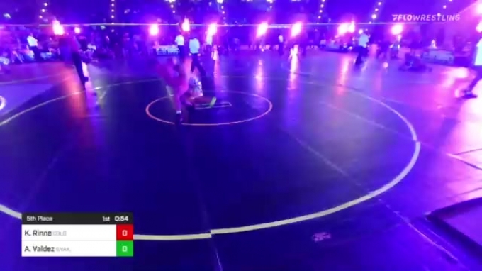 165 lbs 5th Place - Klarissa Rinne, Colorado Badboys vs Alexis Valdez ...