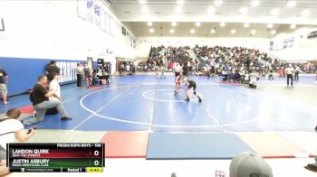 106 lbs Cons. Round 5 - Justin Asbury, Reign Wrestling Club vs Landon Quirk, Beat The Streets