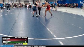 Elite 285 lbs Champ. Round 1 - Cj Carter, Iowa State vs Kam Evans, Buena Vista