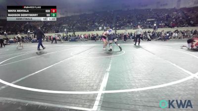 200 lbs Semifinal - Nikita Mehtala, Redskins Wrestling Club vs Madison Derryberry, Viking Wrestling Club
